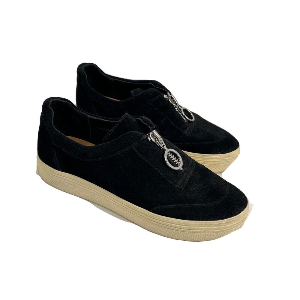 Dolce Vita Trissa Black Suede Shoes Sz 8